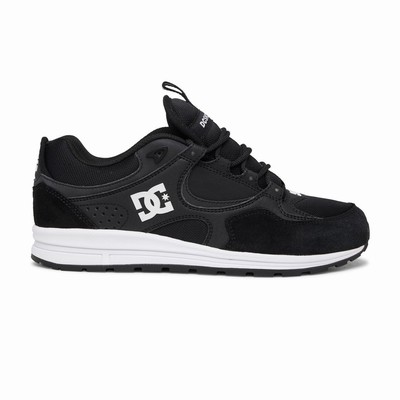 DC Kalis Lite Men's Black/White Skate Shoes Australia Sale JKG-982